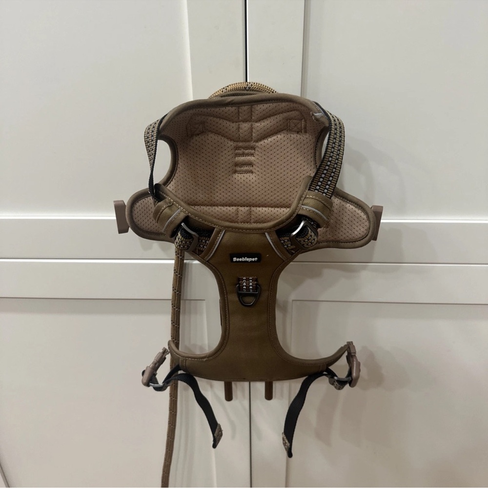 Heavy Duty Tactical Dog Harness No Pull Medium w/ Leash